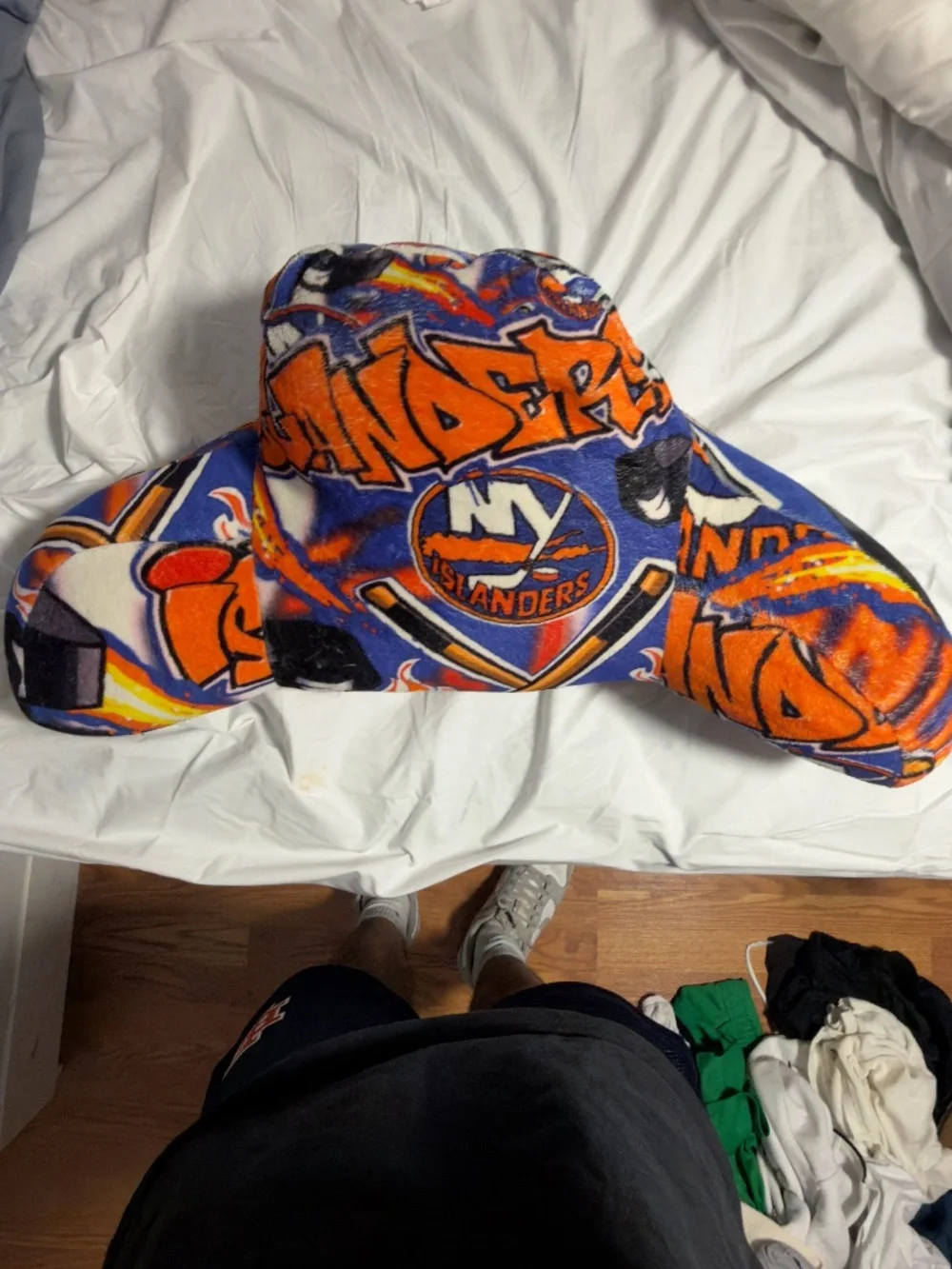 New York Islanders Pillow USED